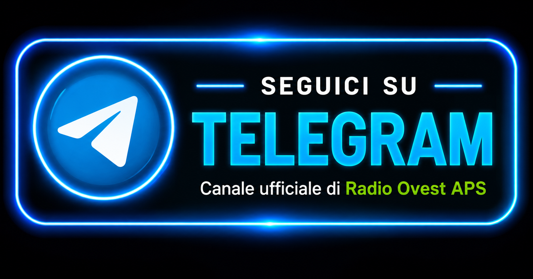 Canale Telegram Radio Ovest